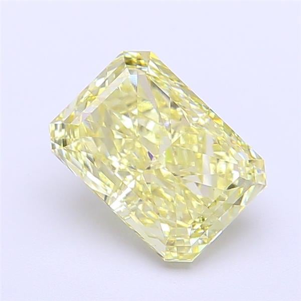 1.80 Ct. Fancy Light Yellow Radiant Lab Grown Diamond