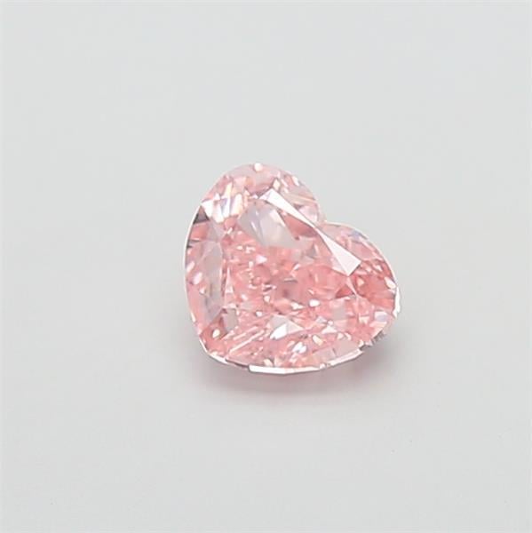 1.01 Ct. Fancy Intense Pink Heart Lab Grown Diamond