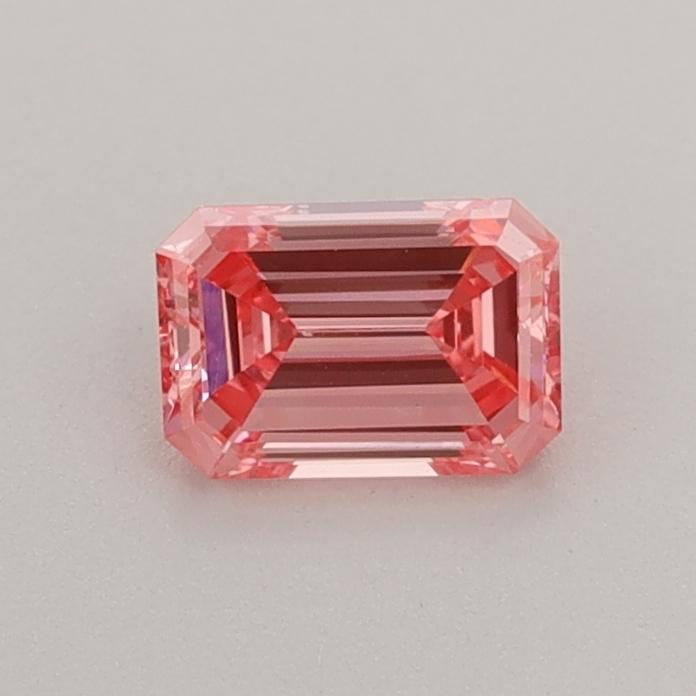 0.44 Ct. Fancy Vivid  Pink Emerald Lab Grown Diamond