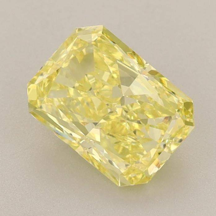 1.16 Ct. Fancy Vivid  Yellow Radiant Lab Grown Diamond