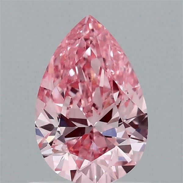 0.82 Ct. Fancy Vivid Pink Pear Lab Grown Diamond