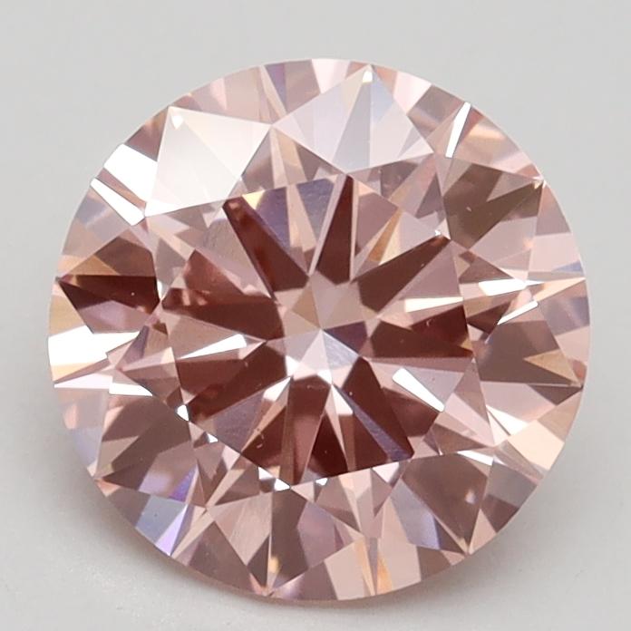 1.81 Ct. Fancy Intense Pink Round Lab Grown Diamond