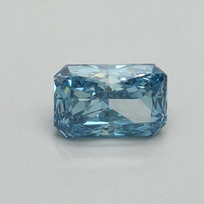 0.41 Ct. Fancy Vivid Blue Radiant Lab Grown Diamond