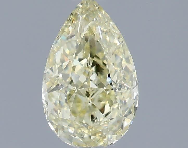 1.00 Ct. Fancy  Yellow Pear Lab Grown Diamond