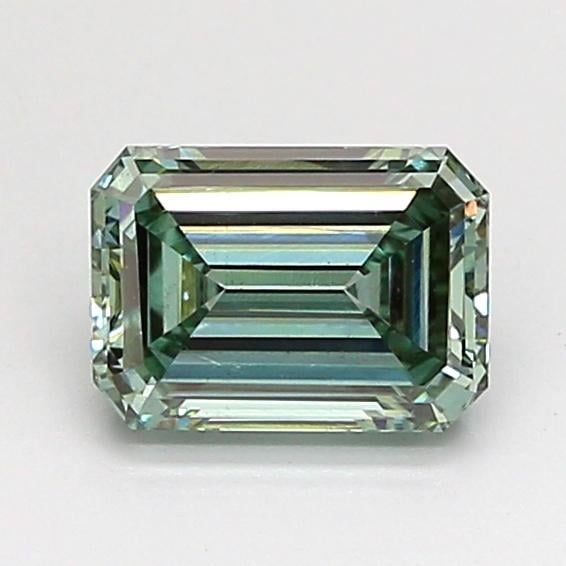 0.89 Ct. Fancy Green Emerald Lab Grown Diamond