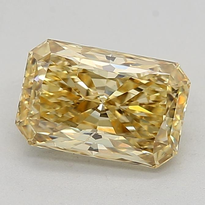 1.00 Ct. Fancy Intense  Yellow Radiant Lab Grown Diamond