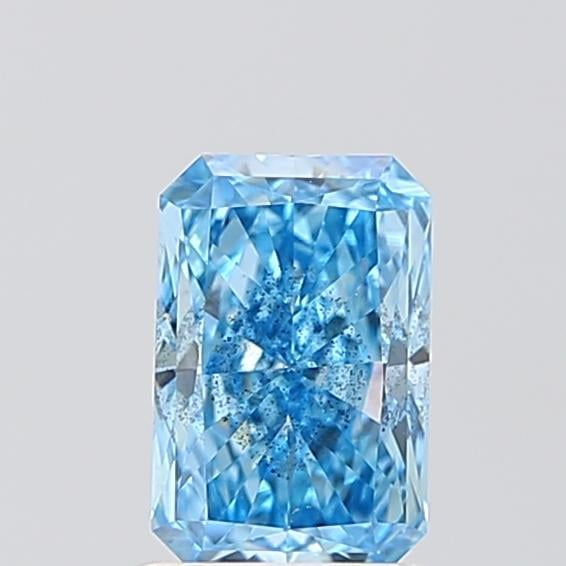 1.04 Ct. Fancy Vivid Blue Radiant Lab Grown Diamond