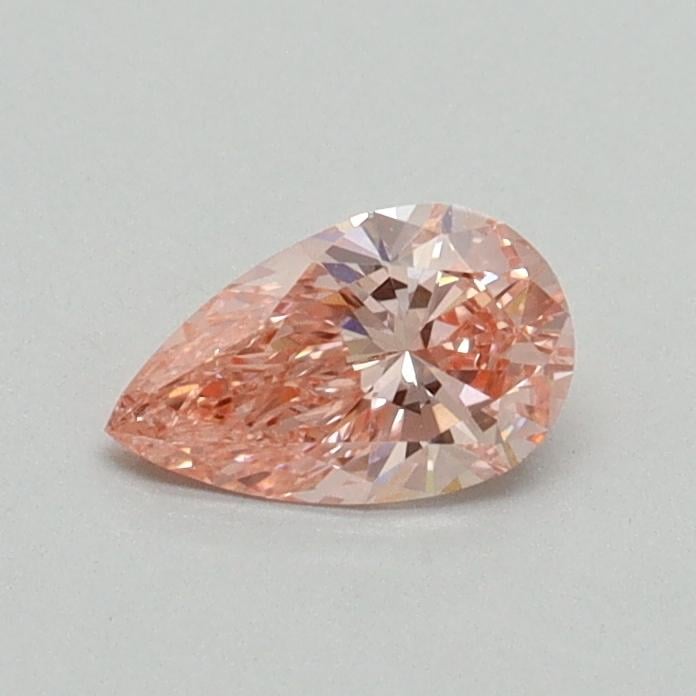 0.35 Ct. Fancy Vivid Pink Pear Lab Grown Diamond