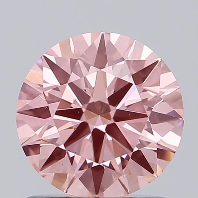 0.97 Ct. Fancy Pink Round Lab Grown Diamond