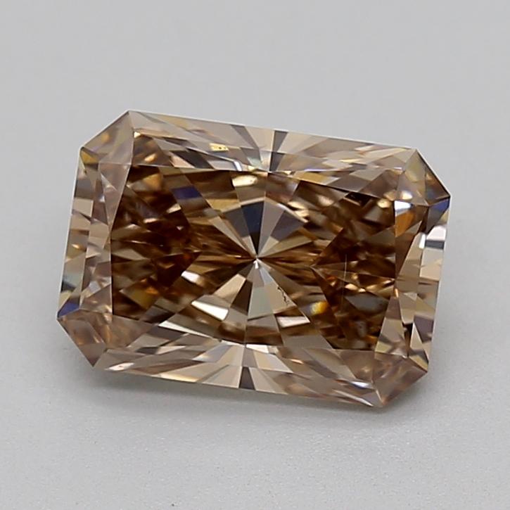 2.03 Ct. Fancy Light  Brown Radiant Lab Grown Diamond