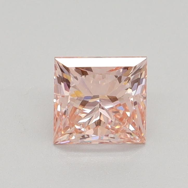 0.71 Ct. Fancy Intense Pink Princess Lab Grown Diamond