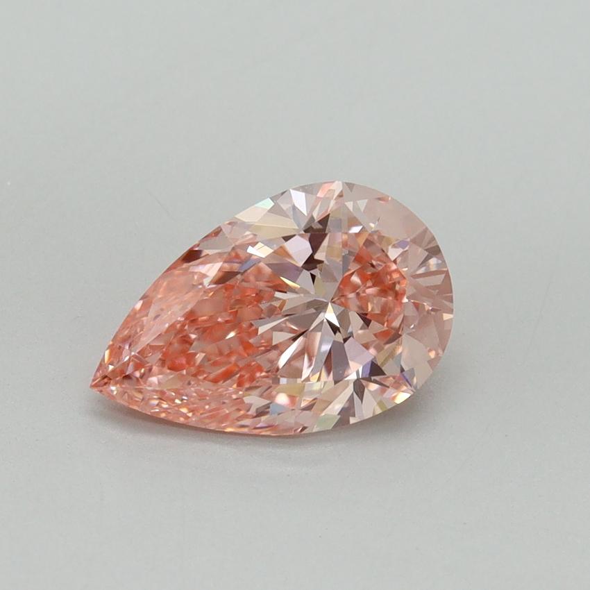 1.51 Ct. Fancy Vivid Pink Pear Lab Grown Diamond