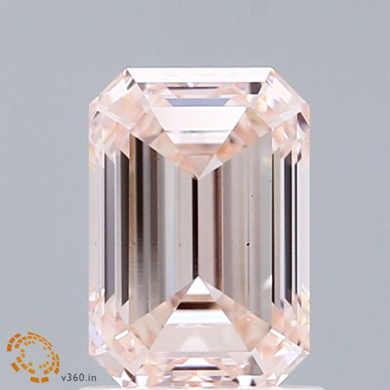 1.42 Ct. Fancy Light Yellow Emerald Lab Grown Diamond