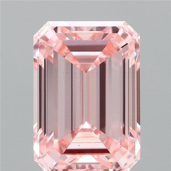 2.06 Ct. Fancy Intense Pink Emerald Lab Grown Diamond