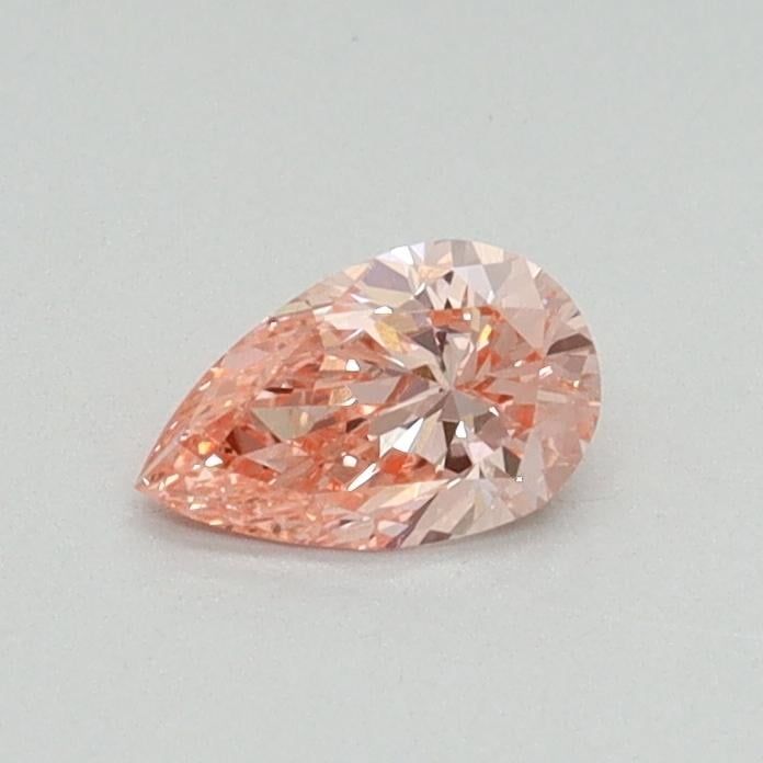 0.30 Ct. Fancy Vivid Pink Pear Lab Grown Diamond