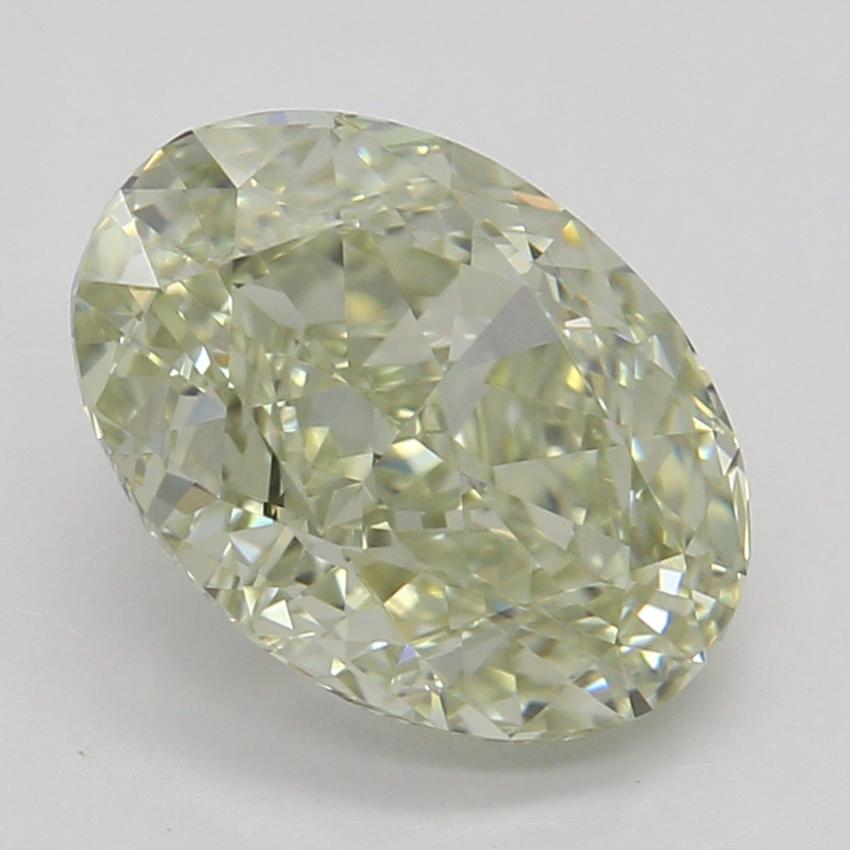 1.50 Ct. Fancy Light Greenish Yellow Oval Diamond