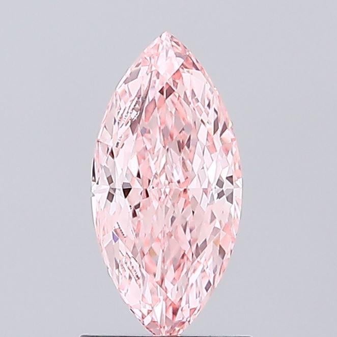 1.03 Ct. Fancy Vivid Pink Marquise Lab Grown Diamond