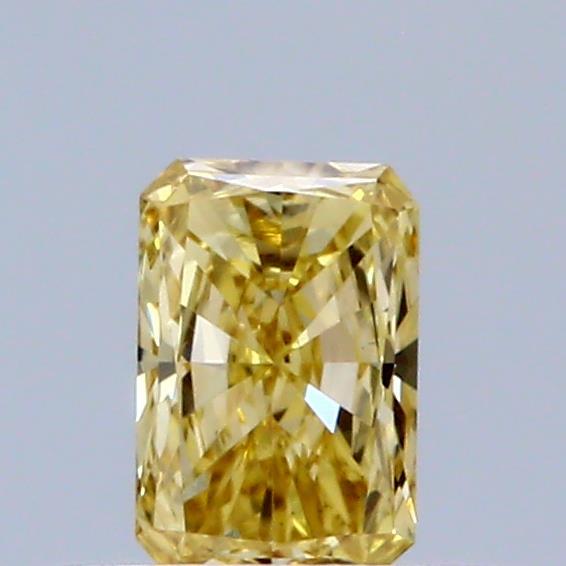 0.29 Ct. Fancy Intense Yellow Radiant Lab Grown Diamond