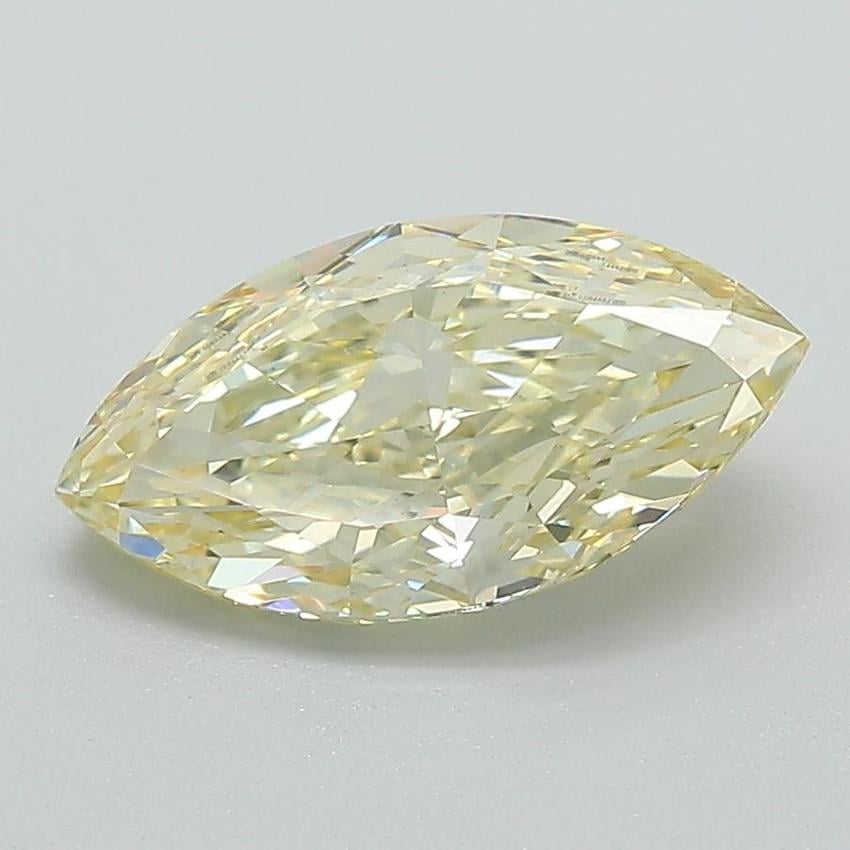 1.86 Ct. Fancy Intense Yellow Marquise Lab Grown Diamond