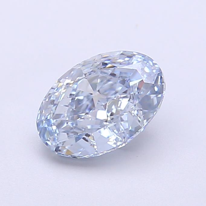1.20 Ct. Fancy Intense  Blue Oval Lab Grown Diamond