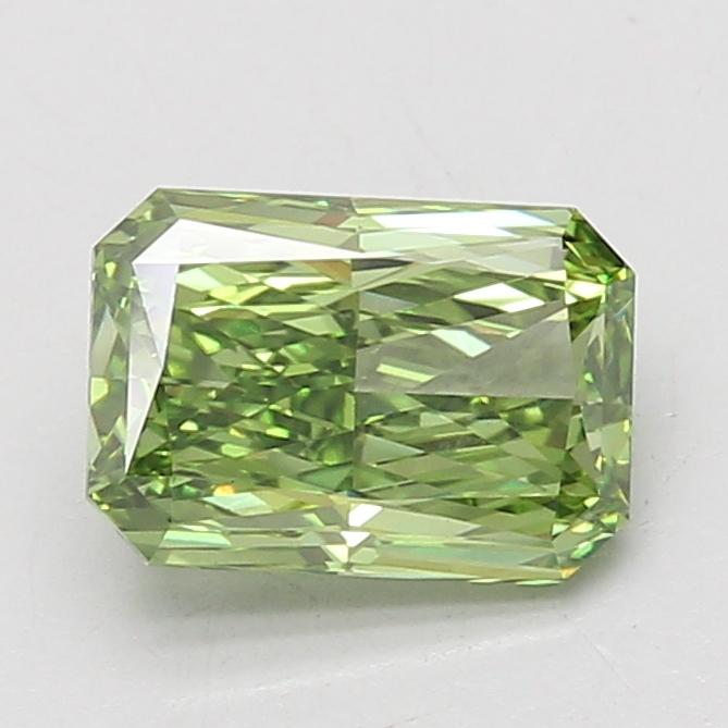 1.96 Ct. Fancy Vivid Green Radiant Lab Grown Diamond
