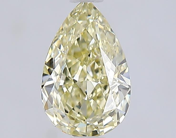 1.09 Ct. Fancy Yellow Pear Lab Grown Diamond