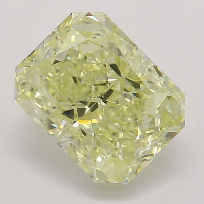 1.00 Ct. Fancy Light Yellow Radiant Diamond