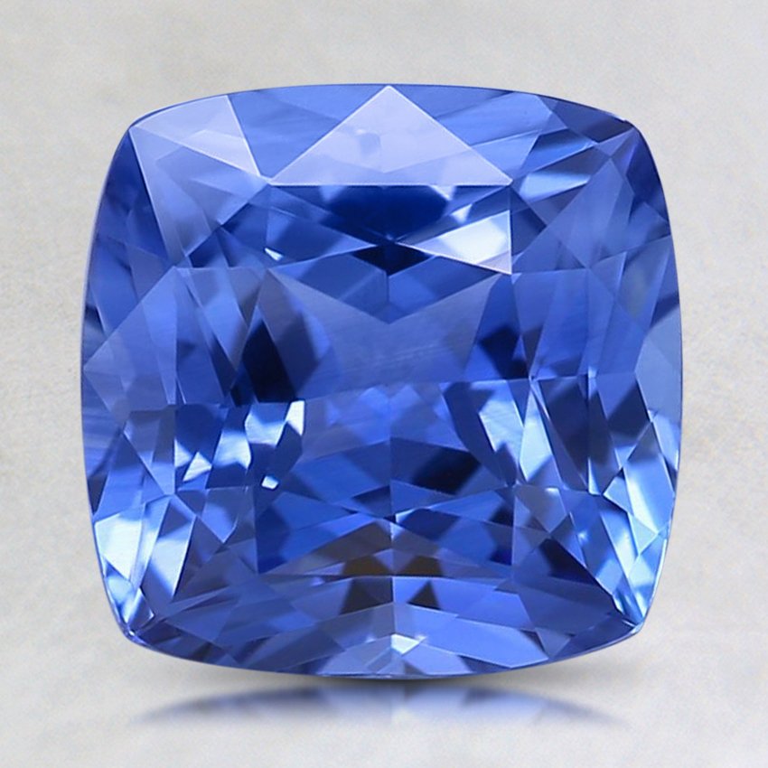 8mm Blue Cushion Sapphire