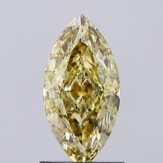 1.38 Ct. Fancy Intense Yellow Marquise Lab Grown Diamond