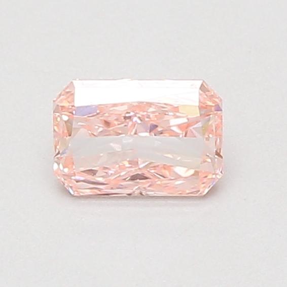0.53 Ct. Fancy Vivid Pink Radiant Lab Grown Diamond
