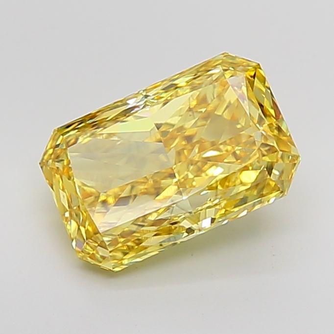 5.02 Ct. Fancy Vivid Pink Radiant Lab Grown Diamond
