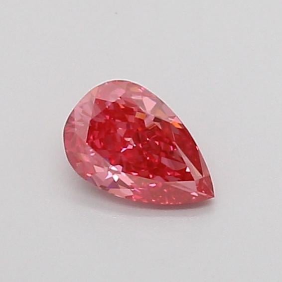 0.36 Ct. Fancy Vivid Pink Pear Lab Grown Diamond