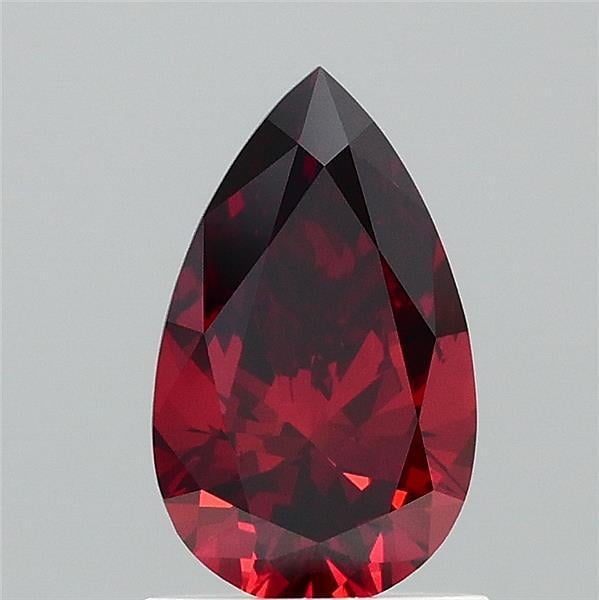 1.04 Ct. Fancy Deep Orange Pear Lab Grown Diamond
