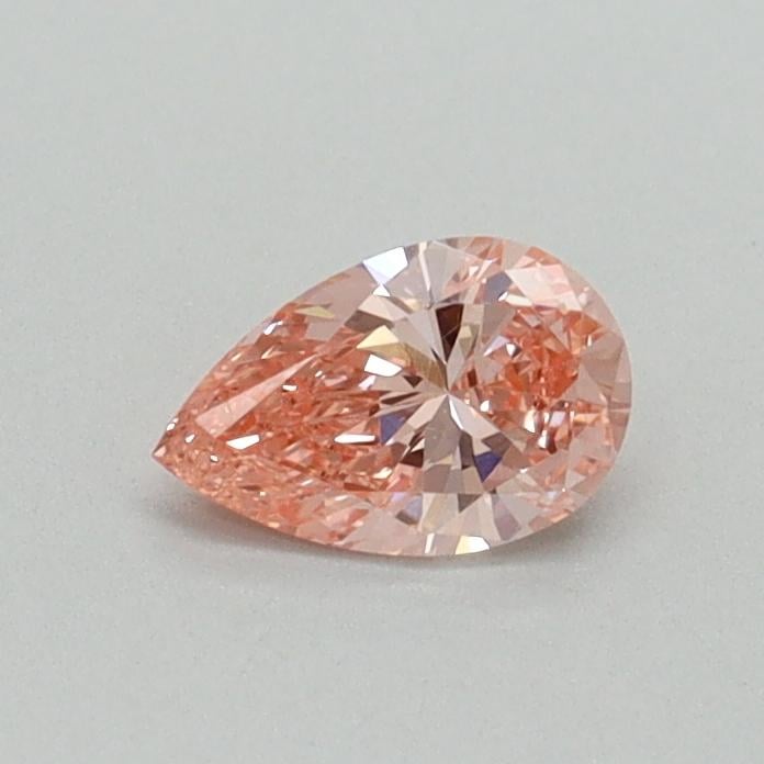 0.31 Ct. Fancy Vivid Pink Pear Lab Grown Diamond