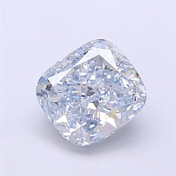 1.01 Ct. Fancy  Blue Cushion Lab Grown Diamond