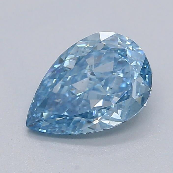 0.95 Ct. Fancy Blue Pear Lab Grown Diamond