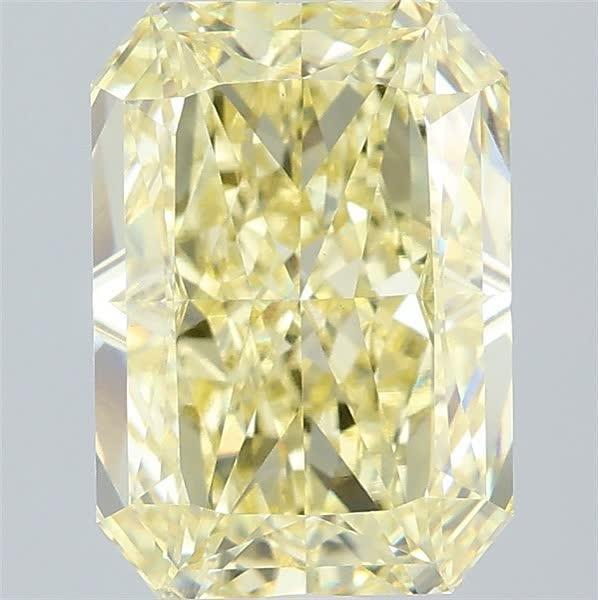 3.10 Ct. Fancy Intense Yellow Radiant Lab Grown Diamond