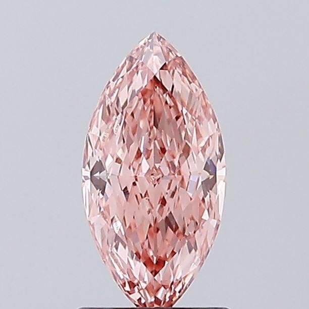1.06 Ct. Fancy Intense Brownish Pink Marquise Lab Grown Diamond