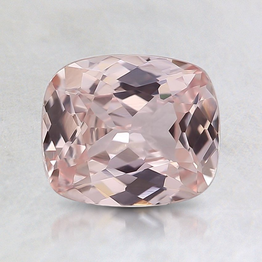 7x5.9mm Peach Cushion Sapphire