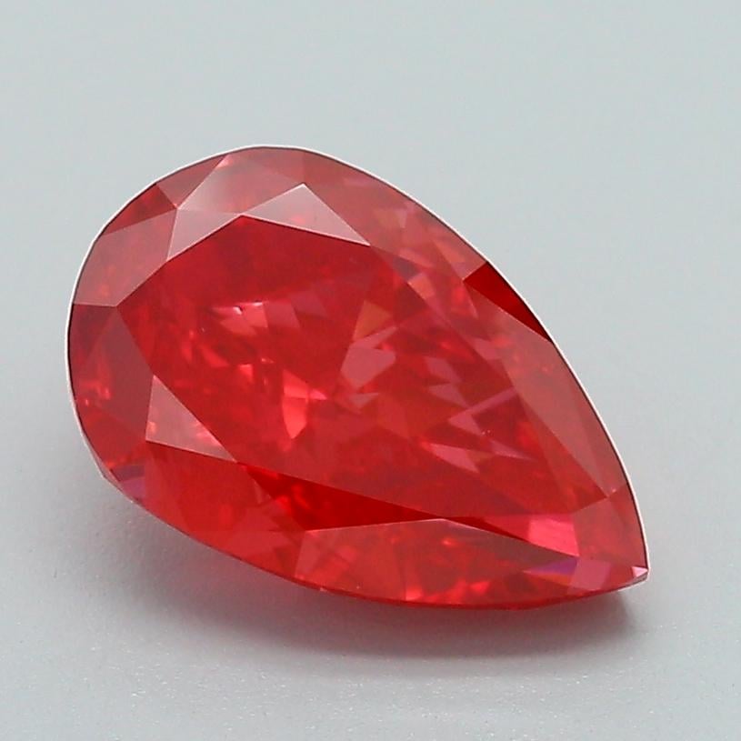 2.03 Ct. Fancy Vivid Pink Pear Lab Grown Diamond