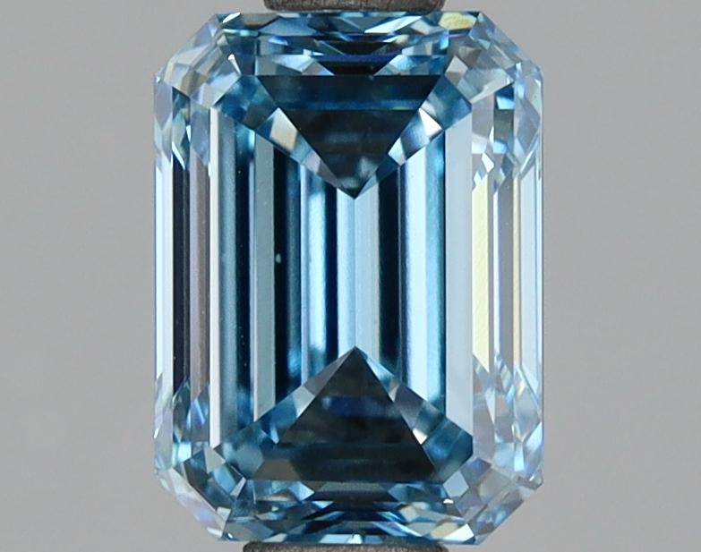 2.00 Ct. Fancy Intense Blue Emerald Lab Grown Diamond
