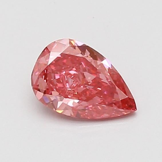 0.56 Ct. Fancy Vivid Pink Pear Lab Grown Diamond