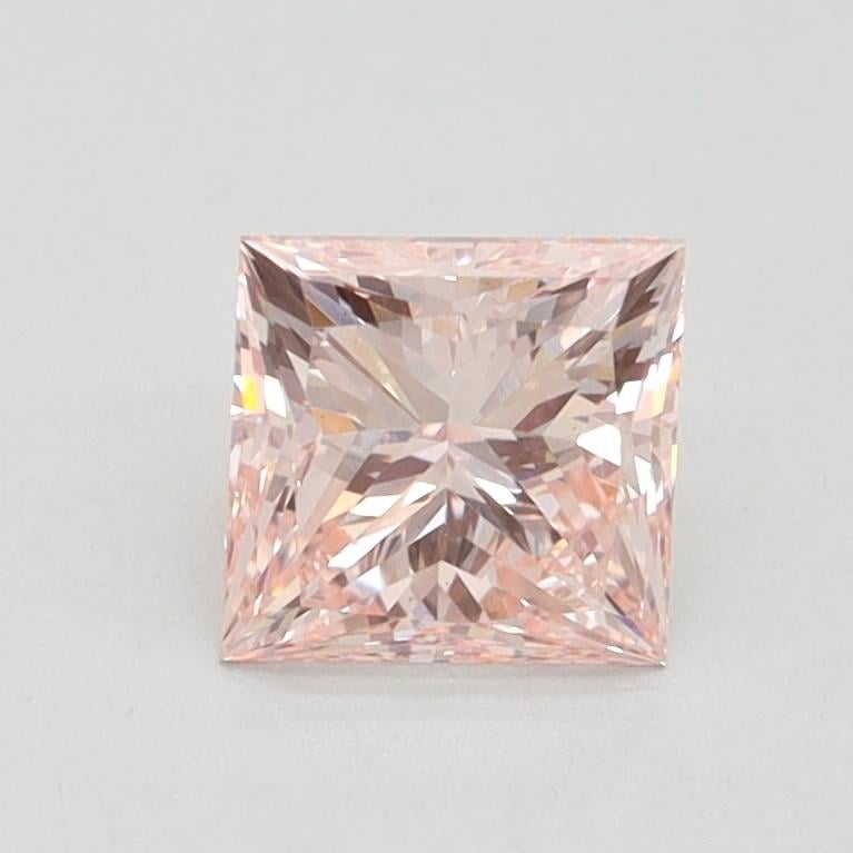 1.01 Ct. Fancy Intense Pink Princess Lab Grown Diamond