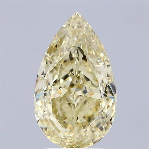 1.75 Ct. Fancy Yellow Pear Lab Grown Diamond