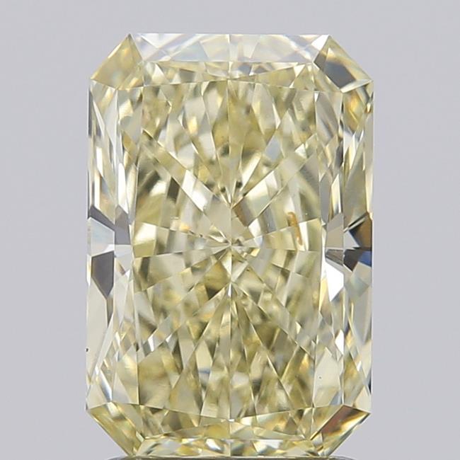 1.92 Ct. Fancy  Yellow Radiant Lab Grown Diamond