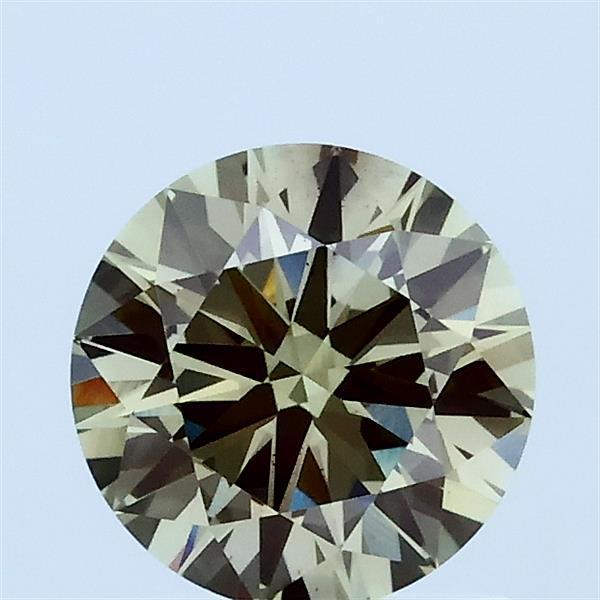 1.01 Ct. Fancy Green Round Lab Grown Diamond