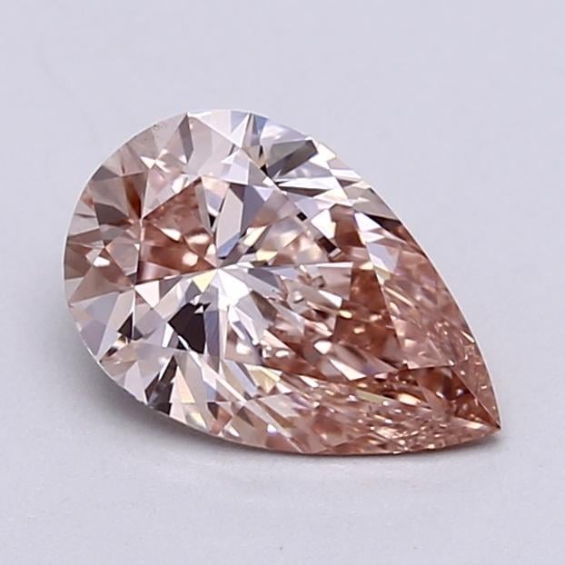 1.50 Ct. Fancy Intense  Pink Pear Lab Grown Diamond