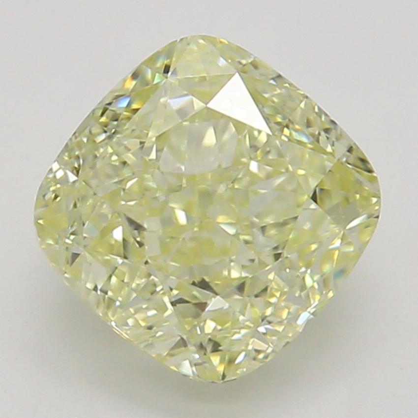 1.01 Ct. Fancy Light Yellow Cushion Diamond