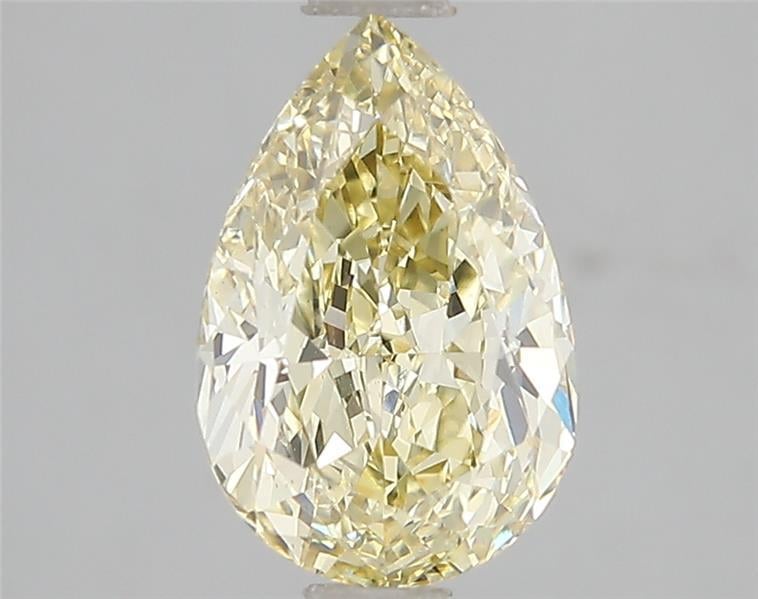2.08 Ct. Fancy Intense Yellow Pear Lab Grown Diamond
