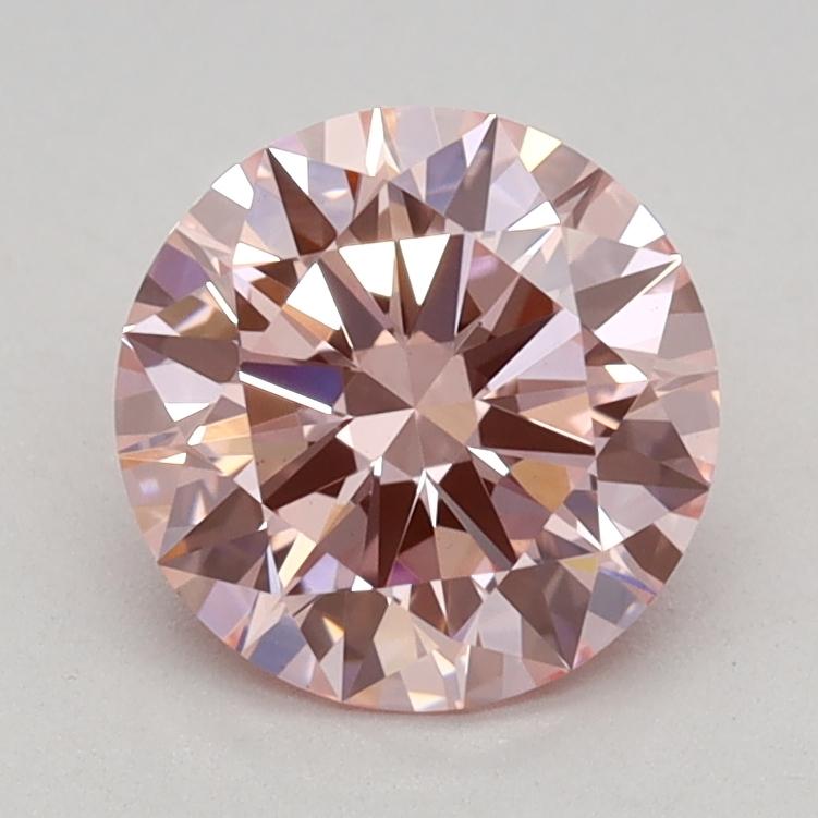 1.03 Ct. Fancy Intense Pink Round Lab Grown Diamond